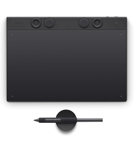 Wacom Intuos Pro Medium TPTK670K0C Pen Tablet, Pen Tab, Pro Board